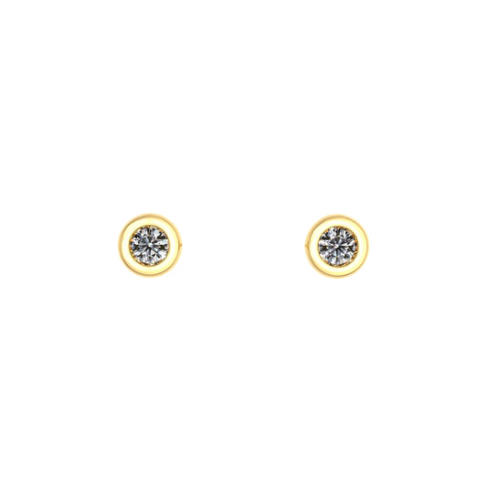 DONA ARETES ORO 18K - JOYERIA MARCVS