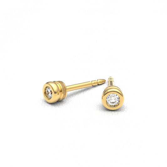 DONA ARETES ORO 18K - JOYERIA MARCVS