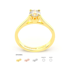 FANNY ENGAGEMENT RING 18K GOLD - MARCVS JOYEROS FANNY ENGAGEMENT RING 18K GOLD - MARCVS JOYEROS