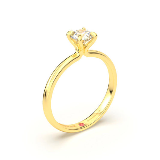 BAHIYA ANILLO DE COMPROMISO ORO 18K - JOYERIA MARCVS