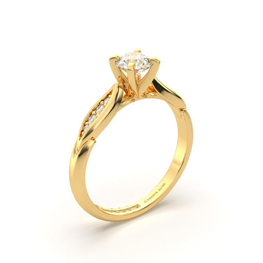 BEAU ANILLO DE COMPROMISO ORO 18K - JOYERIA MARCVS
