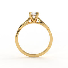 BEAU ANILLO DE COMPROMISO ORO 18K - JOYERIA MARCVS BEAU ANILLO DE COMPROMISO ORO 18K - JOYERIA MARCVS