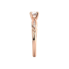 BEAU ANILLO DE COMPROMISO ORO 18K - JOYERIA MARCVS BEAU ANILLO DE COMPROMISO ORO 18K - JOYERIA MARCVS