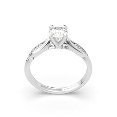 BEAU ANILLO DE COMPROMISO ORO 18K - JOYERIA MARCVS BEAU ANILLO DE COMPROMISO ORO 18K - JOYERIA MARCVS