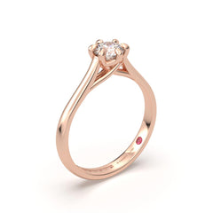 BOUDDI ANILLO DE COMPROMISO ORO 18K - JOYERIA MARCVS BOUDDI ANILLO DE COMPROMISO ORO 18K - JOYERIA MARCVS