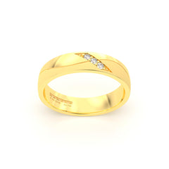 JOSIANE WEDDING RINGS 18K YELLOW GOLD - MARCVS JOYEROS JOSIANE WEDDING RINGS 18K YELLOW GOLD - MARCVS JOYEROS