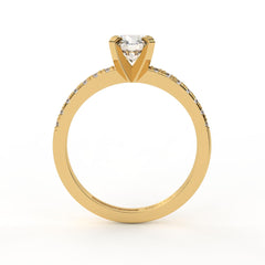 CLANCY ANILLO DE COMPROMISO ORO 18K - JOYERIA MARCVS CLANCY ANILLO DE COMPROMISO ORO 18K - JOYERIA MARCVS