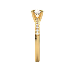 CLANCY ANILLO DE COMPROMISO ORO 18K - JOYERIA MARCVS CLANCY ANILLO DE COMPROMISO ORO 18K - JOYERIA MARCVS