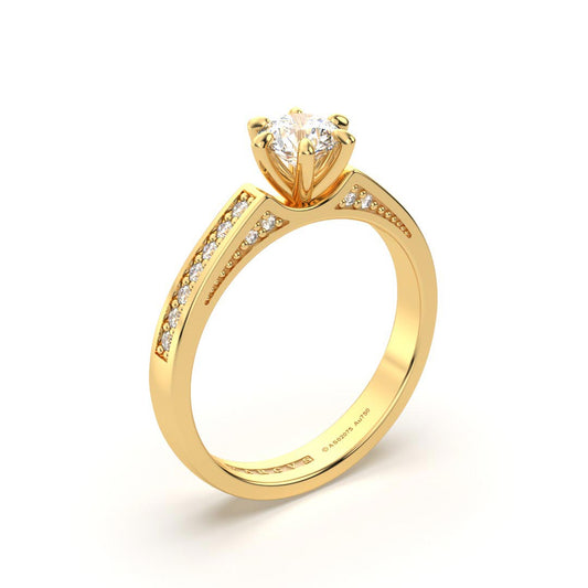 DARCY ANILLO DE COMPROMISO ORO 18K - JOYERIA MARCVS