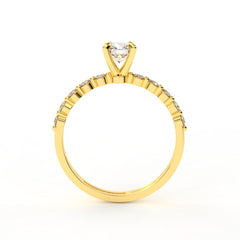 FANNY ENGAGEMENT RING 18K GOLD - MARCVS JOYEROS FANNY ENGAGEMENT RING 18K GOLD - MARCVS JOYEROS