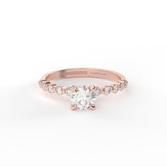 FANNY ENGAGEMENT RING 18K GOLD - MARCVS JOYEROS FANNY ENGAGEMENT RING 18K GOLD - MARCVS JOYEROS