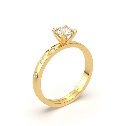 DENAYE ANILLO DE COMPROMISO ORO 18K - JOYERIA MARCVS