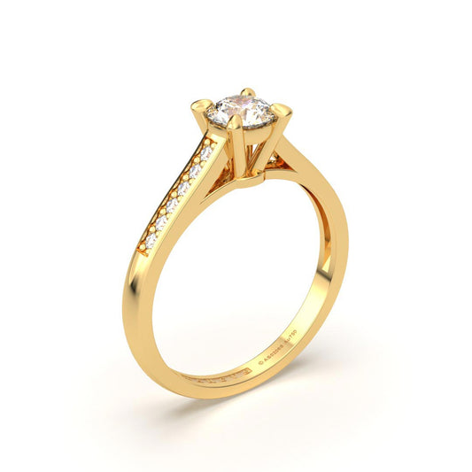 GIE ANILLO DE COMPROMISO ORO 18K - JOYERIA MARCVS