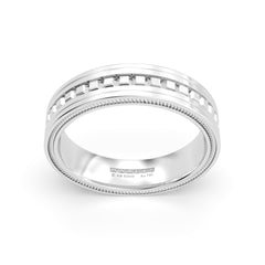 HAZEL ANILLOS DE BODA ORO BLANCO 18K - JOYERIA MARCVS HAZEL ANILLOS DE BODA ORO BLANCO 18K - JOYERIA MARCVS