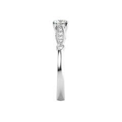 JARLI ANILLO DE COMPROMISO ORO 18K - JOYERIA MARCVS JARLI ANILLO DE COMPROMISO ORO 18K - JOYERIA MARCVS