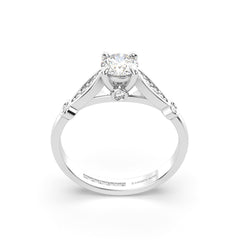 JARLI ANILLO DE COMPROMISO ORO 18K - JOYERIA MARCVS JARLI ANILLO DE COMPROMISO ORO 18K - JOYERIA MARCVS