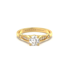 JARLI ANILLO DE COMPROMISO ORO 18K - JOYERIA MARCVS JARLI ANILLO DE COMPROMISO ORO 18K - JOYERIA MARCVS