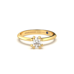 JULIG ANILLO DE COMPROMISO ORO 18K - JOYERIA MARCVS JULIG ANILLO DE COMPROMISO ORO 18K - JOYERIA MARCVS