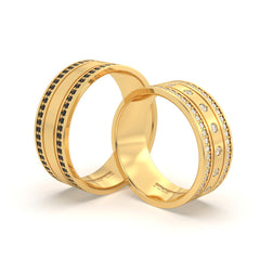 KAIYA ANILLOS DE BODA ORO AMARILLO 18K - JOYERIA MARCVS KAIYA ANILLOS DE BODA ORO AMARILLO 18K - JOYERIA MARCVS
