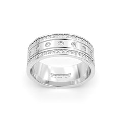 KAIYA ANILLOS DE BODA ORO BLANCO 18K - JOYERIA MARCVS KAIYA ANILLOS DE BODA ORO BLANCO 18K - JOYERIA MARCVS