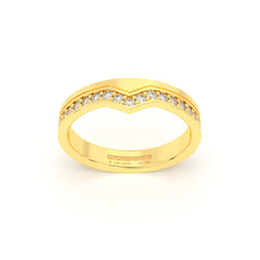 JOSIANE WEDDING RINGS 18K YELLOW GOLD - MARCVS JOYEROS JOSIANE WEDDING RINGS 18K YELLOW GOLD - MARCVS JOYEROS