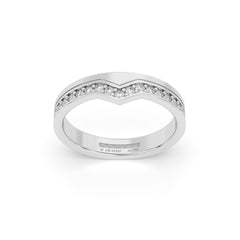 JOSIANE WEDDING RINGS 18K WHITE GOLD - MARCVS JOYEROS JOSIANE WEDDING RINGS 18K WHITE GOLD - MARCVS JOYEROS