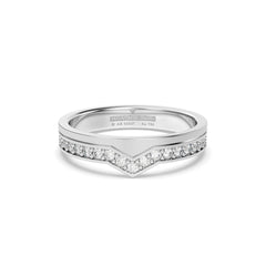 JOSIANE WEDDING RINGS 18K WHITE GOLD - MARCVS JOYEROS JOSIANE WEDDING RINGS 18K WHITE GOLD - MARCVS JOYEROS