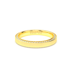 JOSIANE WEDDING RINGS 18K YELLOW GOLD - MARCVS JOYEROS JOSIANE WEDDING RINGS 18K YELLOW GOLD - MARCVS JOYEROS
