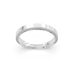 JOSIANE WEDDING RINGS 18K WHITE GOLD - MARCVS JOYEROS JOSIANE WEDDING RINGS 18K WHITE GOLD - MARCVS JOYEROS