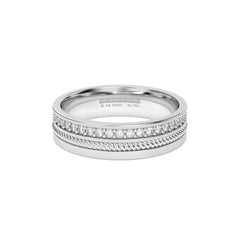LOWAN ANILLOS DE BODA ORO BLANCO 18K - JOYERIA MARCVS LOWAN ANILLOS DE BODA ORO BLANCO 18K - JOYERIA MARCVS