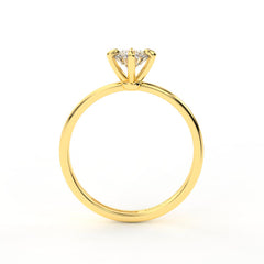FANNY ENGAGEMENT RING 18K GOLD - MARCVS JOYEROS FANNY ENGAGEMENT RING 18K GOLD - MARCVS JOYEROS