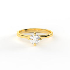 FANNY ENGAGEMENT RING 18K GOLD - MARCVS JOYEROS FANNY ENGAGEMENT RING 18K GOLD - MARCVS JOYEROS