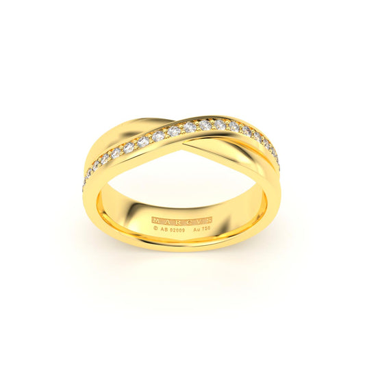 RENAUD ANILLOS DE BODA ORO AMARILLO 18K - JOYERIA MARCVS