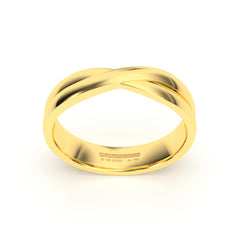 JOSIANE WEDDING RINGS 18K YELLOW GOLD - MARCVS JOYEROS JOSIANE WEDDING RINGS 18K YELLOW GOLD - MARCVS JOYEROS
