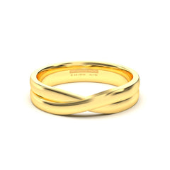 JOSIANE WEDDING RINGS 18K YELLOW GOLD - MARCVS JOYEROS JOSIANE WEDDING RINGS 18K YELLOW GOLD - MARCVS JOYEROS