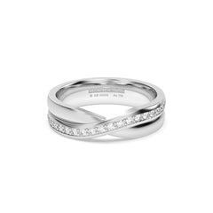 JOSIANE WEDDING RINGS 18K WHITE GOLD - MARCVS JOYEROS JOSIANE WEDDING RINGS 18K WHITE GOLD - MARCVS JOYEROS
