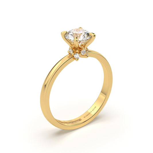 RILEY ANILLO DE COMPROMISO ORO 18K - JOYERIA MARCVS
