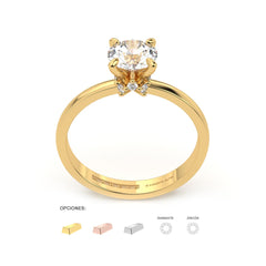 RILEY ANILLO DE COMPROMISO ORO 18K - JOYERIA MARCVS RILEY ANILLO DE COMPROMISO ORO 18K - JOYERIA MARCVS