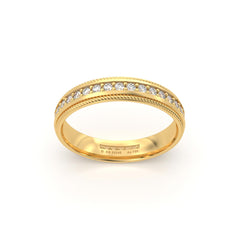 SAVANNAH ANILLOS DE BODA ORO AMARILLO 18K - JOYERIA MARCVS SAVANNAH ANILLOS DE BODA ORO AMARILLO 18K - JOYERIA MARCVS