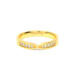 JOSIANE WEDDING RINGS 18K YELLOW GOLD - MARCVS JOYEROS JOSIANE WEDDING RINGS 18K YELLOW GOLD - MARCVS JOYEROS