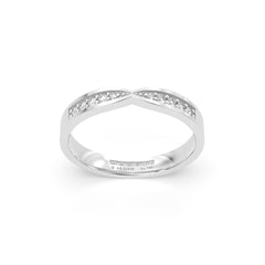 JOSIANE WEDDING RINGS 18K WHITE GOLD - MARCVS JOYEROS JOSIANE WEDDING RINGS 18K WHITE GOLD - MARCVS JOYEROS
