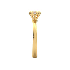 TAU ANILLO DE COMPROMISO ORO 18K - JOYERIA MARCVS TAU ANILLO DE COMPROMISO ORO 18K - JOYERIA MARCVS