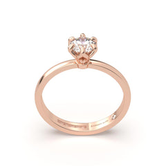 TAU ANILLO DE COMPROMISO ORO 18K - JOYERIA MARCVS TAU ANILLO DE COMPROMISO ORO 18K - JOYERIA MARCVS