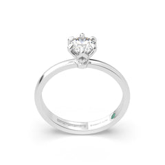 TAU ANILLO DE COMPROMISO ORO 18K - JOYERIA MARCVS TAU ANILLO DE COMPROMISO ORO 18K - JOYERIA MARCVS