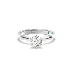 TAU ANILLO DE COMPROMISO ORO 18K - JOYERIA MARCVS TAU ANILLO DE COMPROMISO ORO 18K - JOYERIA MARCVS