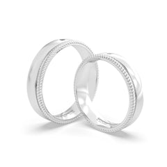 TIDAM ANILLOS DE BODA ORO BLANCO 18K - JOYERIA MARCVS TIDAM ANILLOS DE BODA ORO BLANCO 18K - JOYERIA MARCVS