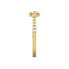 YILEEN ANILLO DE COMPROMISO ORO 18K - JOYERIA MARCVS YILEEN ANILLO DE COMPROMISO ORO 18K - JOYERIA MARCVS