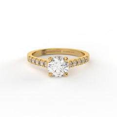 YILEEN ANILLO DE COMPROMISO ORO 18K - JOYERIA MARCVS YILEEN ANILLO DE COMPROMISO ORO 18K - JOYERIA MARCVS