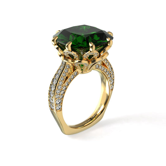 EMILY ENGAGEMENT RING 18K GOLD - MARCVS JOYEROS