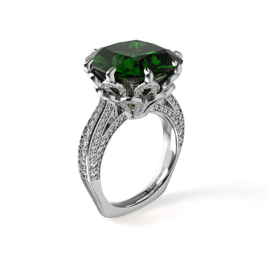 EMILY ENGAGEMENT RING 18K GOLD - MARCVS JOYEROS